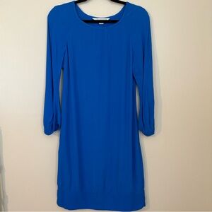 DVF Diane Von Furstenberg Eribec Blue Dress, Size 2